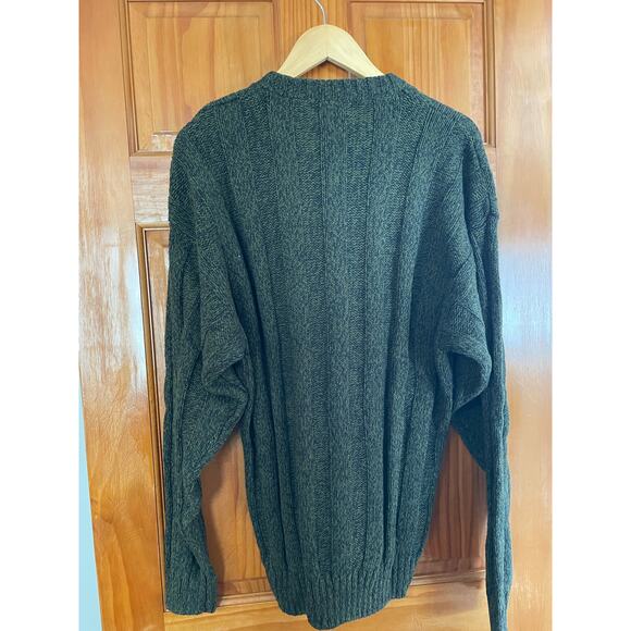 Preswick & Moore Mens NWT Green knit Sweater Size XL - Picture 4 of 7